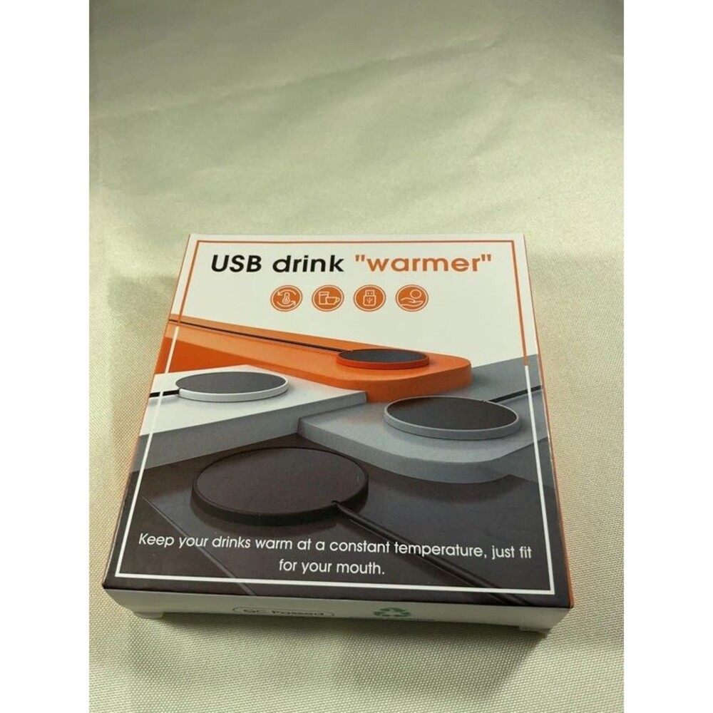 USB Coffee Cup Warmer New for Home Office or Car